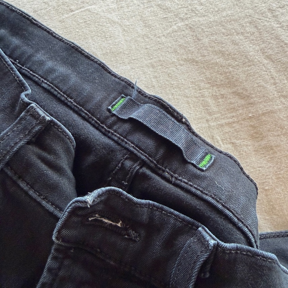 J Brand Maria Black Skinny Jeans with Branded Interior Label
